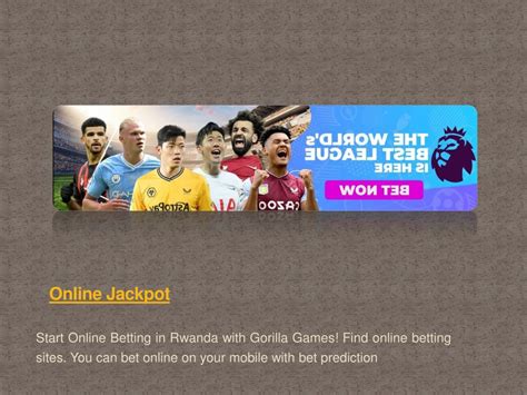 gorilla games betting online.